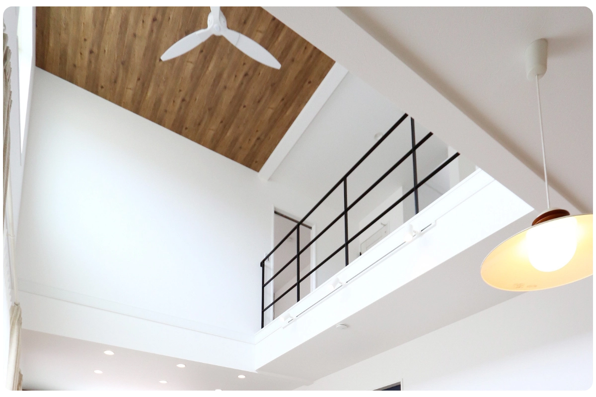 大和田新田分譲地吹き抜け